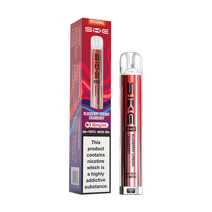 SKE Bar 600 Prefilled Pod Kit - Blueberry Cherry Cranberry