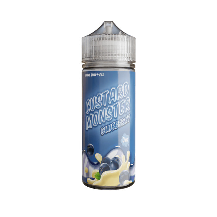 Blueberry 100ml Shortfill E-Liquid by Custard Monster