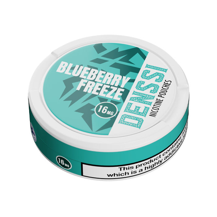 Tub of 20 Denssi Blueberry Freeze 16mg Nicotine Pouches