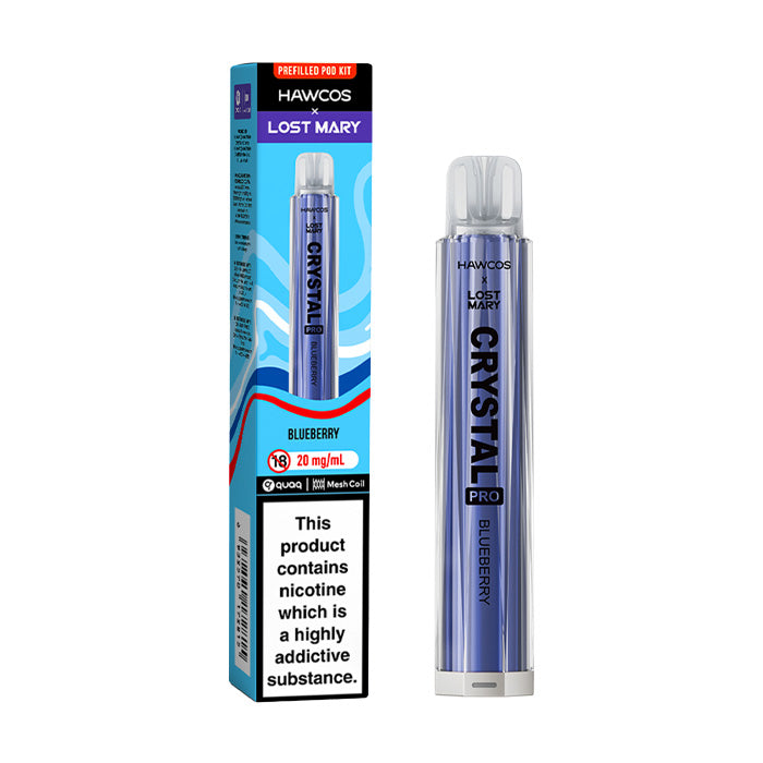 Hawcos X Lost Mary Crystal Pro Prefilled Pod Vape Kit Hawcos X Lost Mary Crystal Pro Prefilled Pod Vape Kit