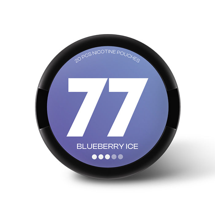 Blueberry Ice 10.4mg 77 Nicotine Pouches