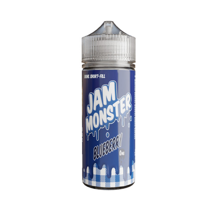 Blueberry 100ml Shortfill E-Liquid by Jam Monster