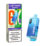 Blueberry Lost Mary BM6000 Prefilled Pod Kit and Box