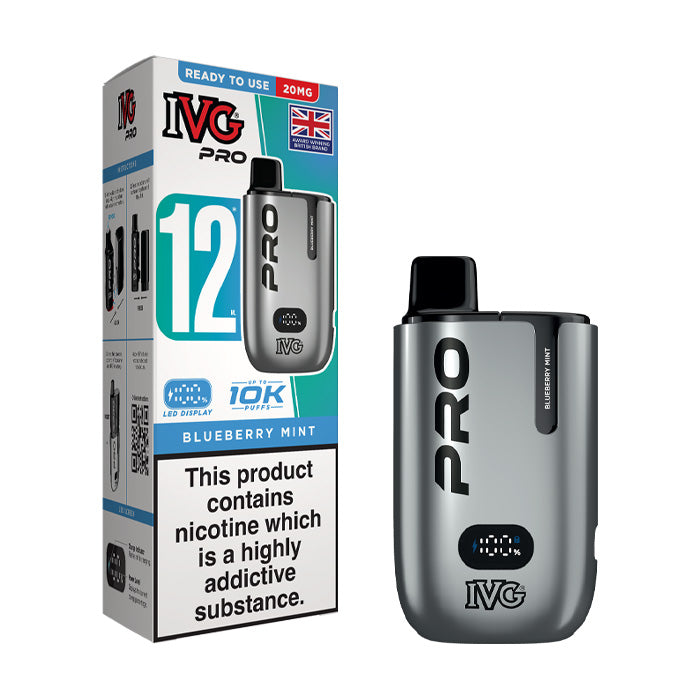 Blueberry Mint IVG Pro 12 Starter Kit