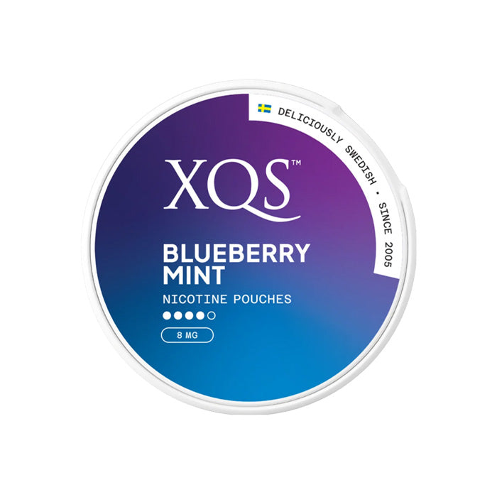 Blueberry Mint XQS Nicotine Pouches
