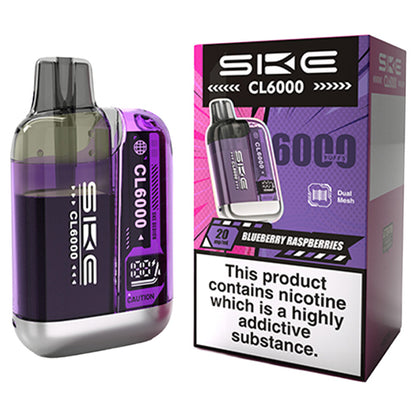 Blueberry Raspberries SKE CL6000 Prefilled Pod Kit with Box