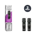 Two Blueberry Raspberry Elf Bar 600 Prefilled Pods with Box