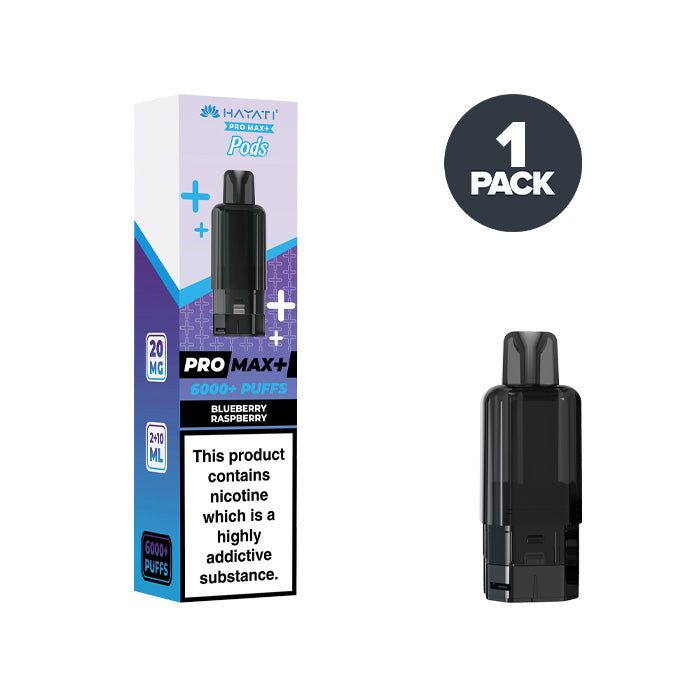 Blueberry Raspberry Hayati Pro Max Plus Prefilled Pods