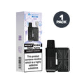 Blueberry Raspberry Hayati Rubik 7000 Prefilled Pods and Box