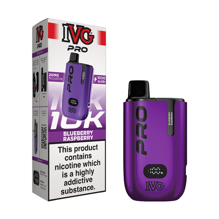 IVG Pro 12 20mg Prefilled Pod Kit - Blueberry Raspberry