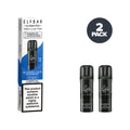 Two Blueberry Sour Raspberry Elf Bar 600 Prefilled Pods with Box