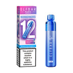 Blueberry Sour Raspberry Elf Bar Plus 12 Prefilled Pod Kit with Box