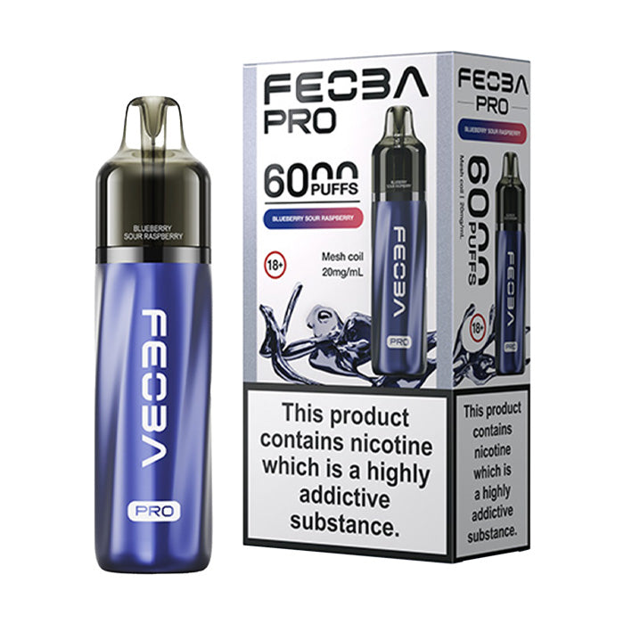 Blueberry Sour Raspberry Feoba Pro Kit and Box