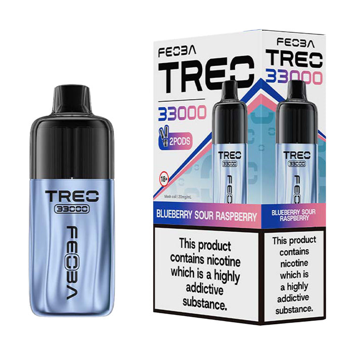 Feoba Treo 33000 Vape Kit - Blueberry Sour Raspberry