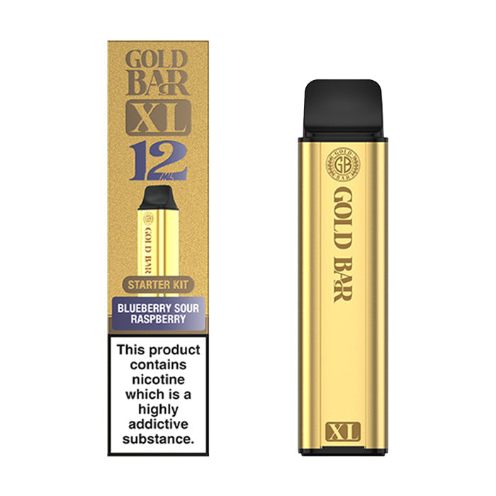 Gold Bar XL Prefilled Pod Kit - Blue Sour Raspberry