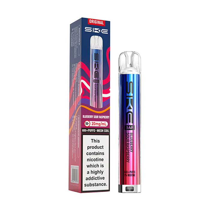 SKE Bar 600 Prefilled Pod Kit - Blueberry Sour Raspberry