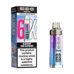Blueberry Sour Raspberry SKE Bar 6K Prefilled Pod Kit and box