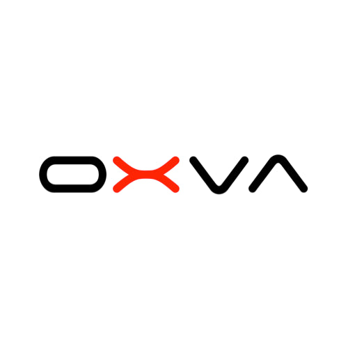OXVA logo with a red X on a white background