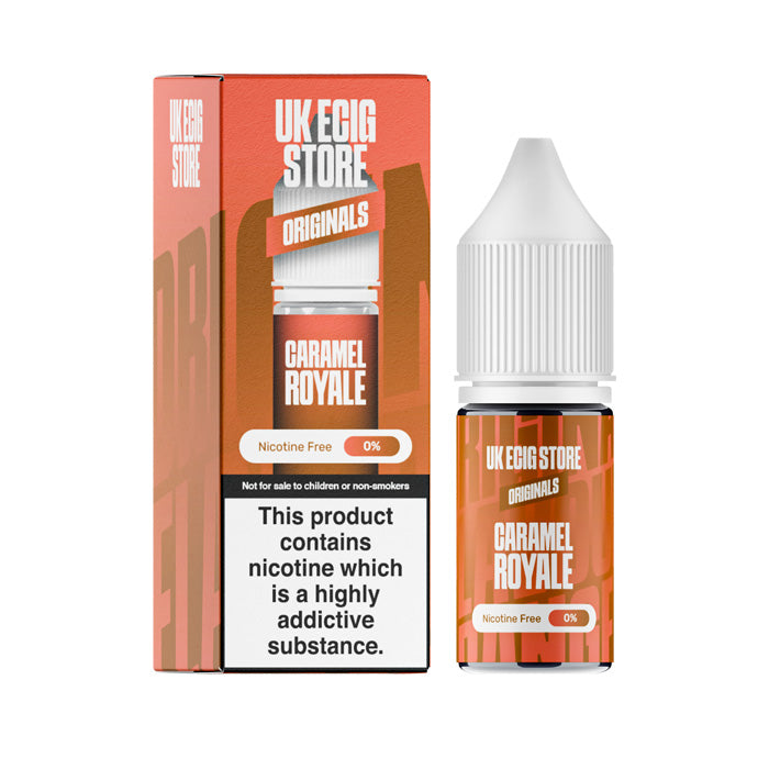 UK Ecig Store Caramel Royale 10ml E-liquid with Box