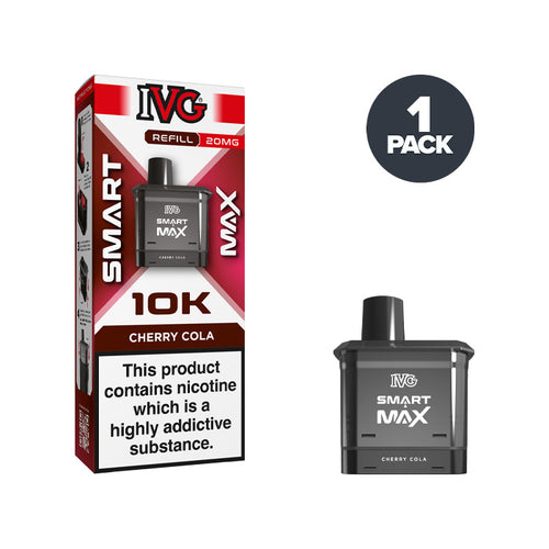 Cherry Cola IVG Smart Max Refill Pack and Box