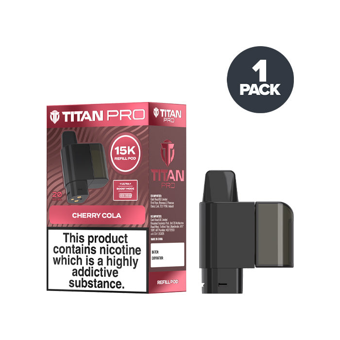 Titan Cherry Cola Titan Pro 15K Refill Pack — image 1 of 1