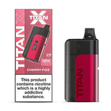 Cherry Fizz Titan X Prefilled Pod Kit and Box