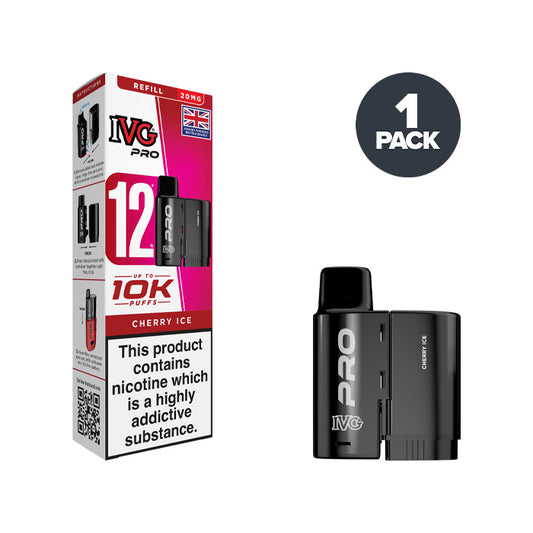 Cherry Ice IVG Pro 12 20mg Refill Pack