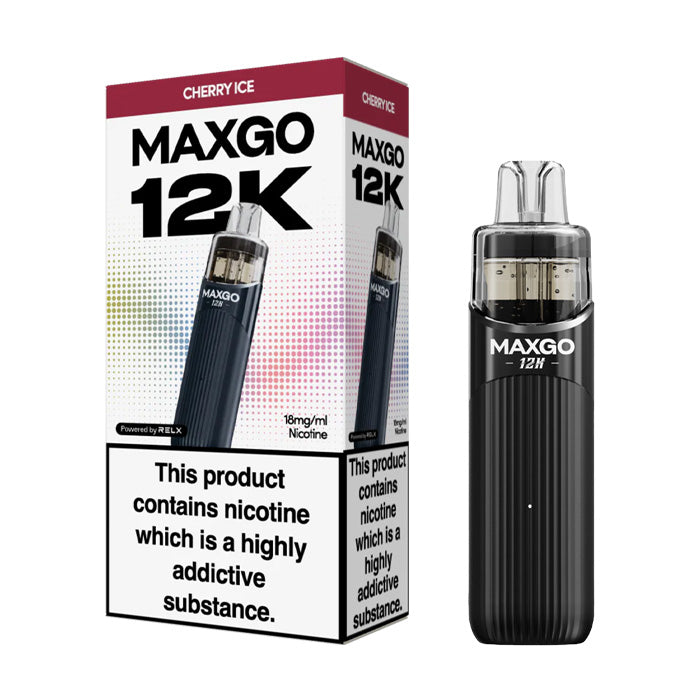 relx pod coil RELX MaxGo 12K Prefilled Vape Kit