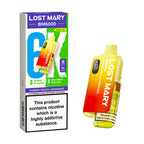 Cherry Peach Lemonade Lost Mary BM6000 Prefilled Pod Kit and Box