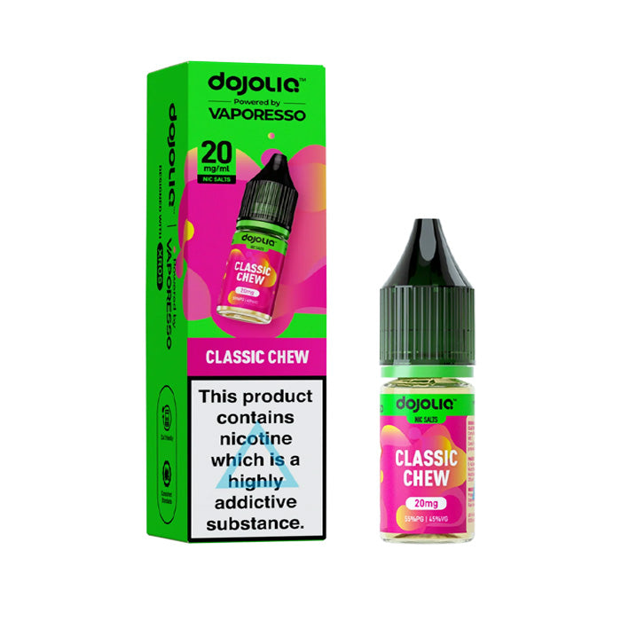 Classic Chew Vaporesso Dojoliq 10ml Nic Salt E-Liquid and Box