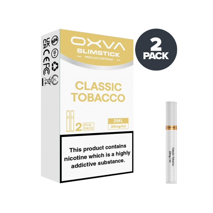 Classic Tobacco OXVA SlimStick Prefilled Pod and Box