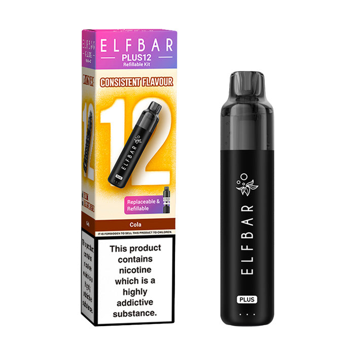 Cola Elf Bar Plus 12 Prefilled Pod Kit with Box