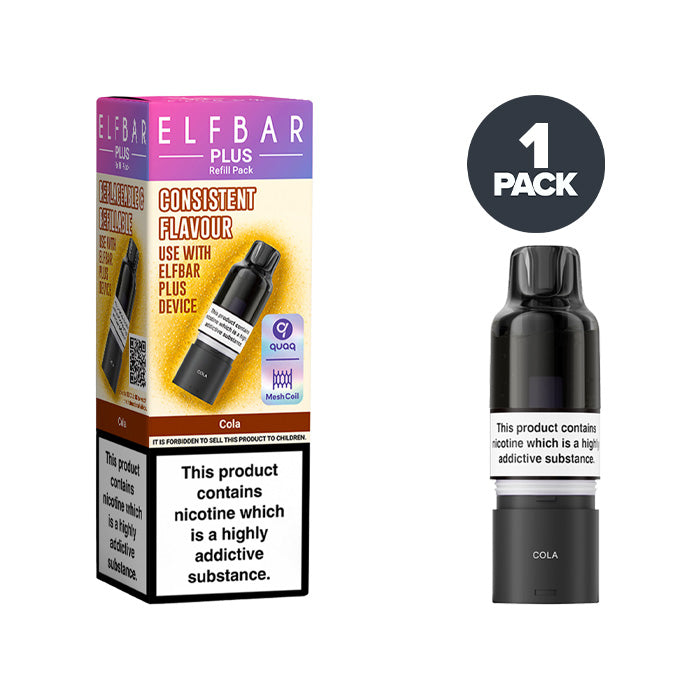 Cola Elf Bar Plus Refill Pack