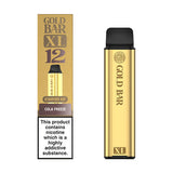 Cola Freeze Gold Bar XL Prefilled Pod Kit and Box