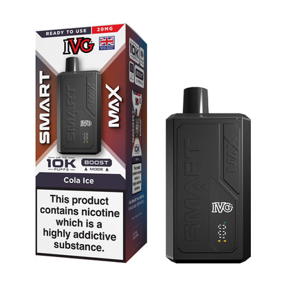 Cola Ice IVG Smart Max Prefilled Pod Kit and Box