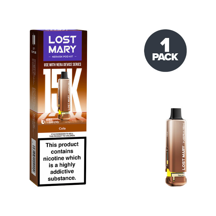 Cola Lost Mary Nera 15K Refill Pack