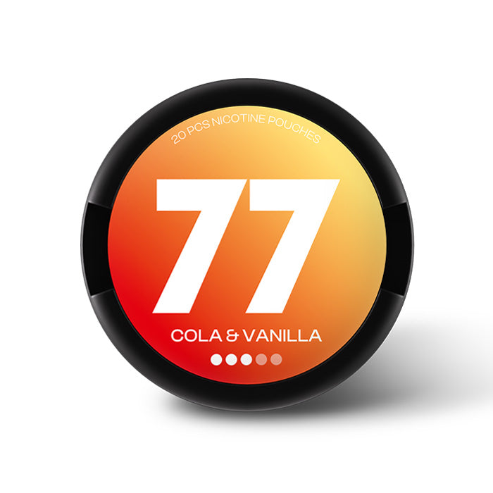 Cola & Vanilla 10.4mg 77 Nicotine Pouches