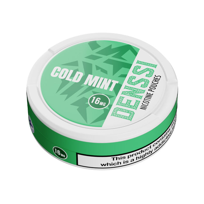 Tub of 20 Denssi Cold Mint 16mg Nicotine Pouches