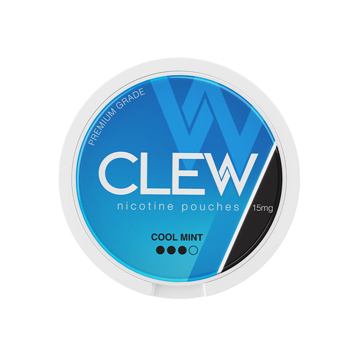 15mg Cool Mint CLEW Nicotine Pouches