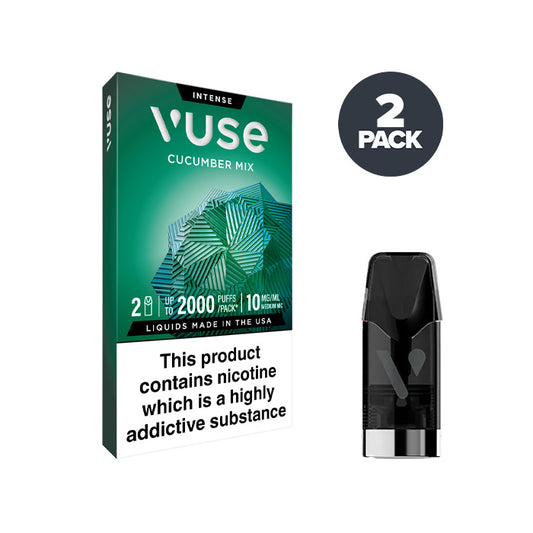 Cucumber Mix 10mg Vuse Intense Pod and Box