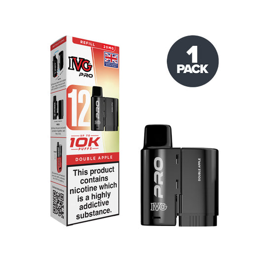 Double Apple IVG Pro 12 Prefilled Pod and Box