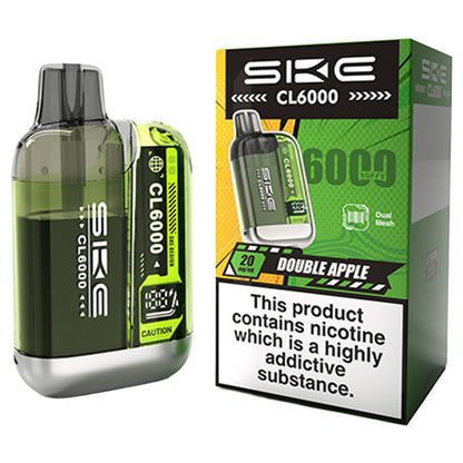 Double Apple SKE CL6000 Prefilled Pod Kit with Box