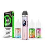 Dreamy Pink Vaporesso Xros 6 Kit with three super salts and a pack of pods