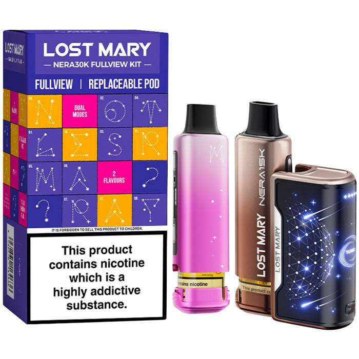 Lost Mary Nera 30K Stargazer Edition Drinks Edition Kit and Box