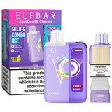 Grape Elf Bar JoinOne 15 Prefilled Pod Kit and Box