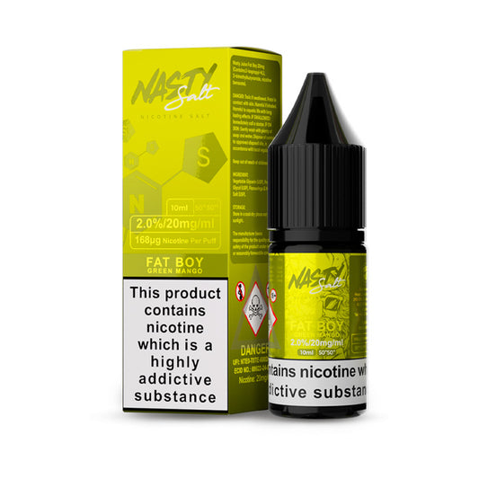 Nasty Salt - Fat Boy Nicotine Salt 10ml E-Liquid
