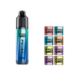 Feoba Pro Plus 30K Pod Kit with eight squares showcasing eight out of the twenty available flavours