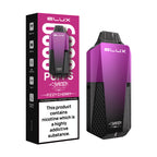 Fizzy Cherry Elux Cyberover 6K Prefilled Pod Kit and Box
