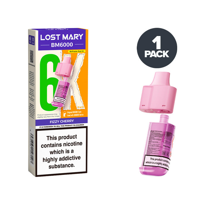 Lost Mary BM6000 Bundle | Kit + 2 Extra Refill Packs Lost Mary BM6000 Bundle | Kit + 2 Extra Refill Packs