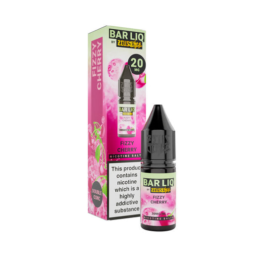 Fizzy Cherry Nic Salt E-Liquid by Zeus Juice Bar Liq